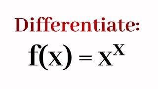 Can You Differentiate This Exponential Function | Must-Know Calculus Tricks!