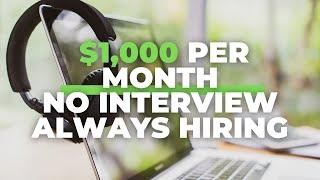 5 Best Work From Home Jobs That Are Now Hiring w/ No Interview (2024)