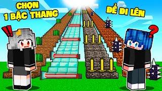 SAMMY CÙNG PHONG CẬN THỬ THÁCH 24H THOÁT KHỎI 1000 BẬC THANG NGUY HIỂM NHẤT TRONG MINECRAFT