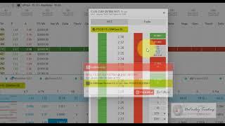 Viewing and trading on via the Stonex Futures platform option chain.