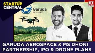 Garuda Aerospace: MS Dhoni Increases Investment, Plans For Defence Drones & IPO | Startup Central