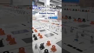 Save Money & Power with Home Energy Storage? (Find Out!)#machine #febatt #shorts