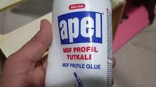 Tutkal Nasıl Kullanılır? Apel Mdf Profil Tutkalı #tutkal #yapıştırıcı #apel