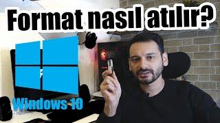 Format nasıl atılır? USB'den Windows 10 kurma