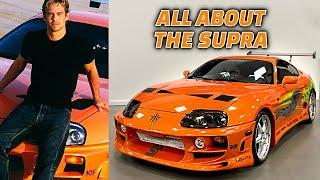 BRIAN O'CONNER'S TOYOTA SUPRA IN FAST AND FURIOUS - (PAUL WALKER)