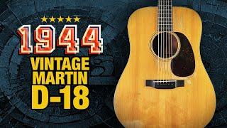 Real Deal 1944 Martin D-18 – Vintage Dream Guitar!