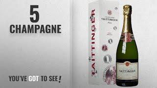 Top 10 Champagne [2018]: Taittinger Brut Reserve Non Vintage Champagne with Gift Box, 75 cl