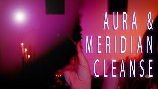 Reiki ASMR | Aura & Energy Channel Cleanse | Salt | Rattle | Feather