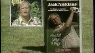 1984 Jack Nicklaus "Golf My Way" Video TV Commercial