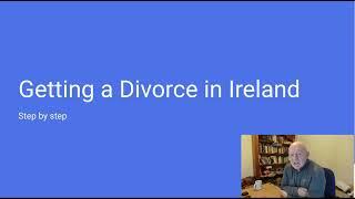 Getting a divorce in Ireland-step by step