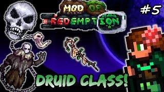 Skull Digger & Skeletron! Terraria Mod of Redemption DRUID CLASS Let's Play #5 | MoR Playthrough!