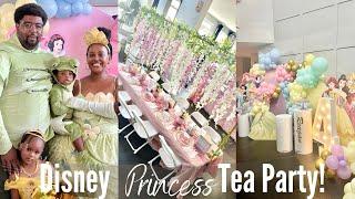 DIY DISNEY PRINCESS TEA PARTY! HAPPY 4th BIRTHDAY REAGAN!   