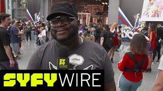 Mega Ran Freestyle Rap at New York City Comic Con 2017  | New York Comic-Con 2017 | SYFY WIRE