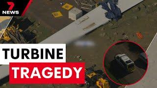 Anger after turbine fatality on Victorian wind farm | 7NEWS