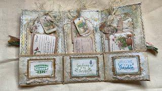 Lovely Labels & Qutoes Rustic & Grungy A Garden Story Collaboration #journaljigsaw