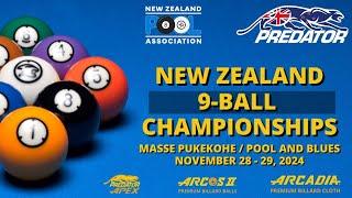 PREDATOR NEW ZEALAND 9 BALL CHAMPIONSHIP | 9 Ball