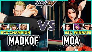 KOF XV  Madkof (Geese/Sylvie/Heidern) vs Moa (Mai/Athena/Maxima)