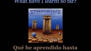 Stratovarius - Father Time - Lyrics / Subtitulos en español (Nwobhm) Traducida