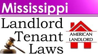 Mississippi Landlord Tenant Laws | American Landlord