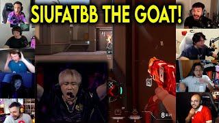 Valorant Streamers Reacts To WOL SiuFatBB Insane Classic 1v2 CLUTCH Against GENG In Masters Toronto
