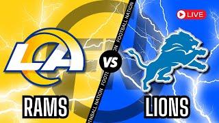 Los Angeles Rams VS Detroit Lions - Live Stream 