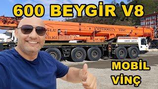 2000 MODEL GROVE  MOBİL VİNÇ / 600 BEYGİR V8 MOTOR