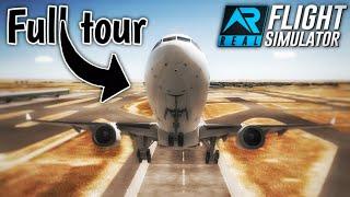 Full non-edited Tour on the brand new A330-300!  RFS Real Flight Simulator 1.6.4 Update