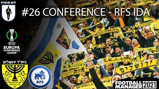 #26 BEITAR JERUSALEN | CONFERENCE LEAGUE - RFS | FOOTBALL MANAGER 2021 EN ESPAÑOL | FICODT | ISRAEL