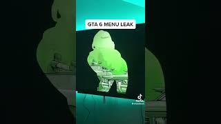 GTA 6 MENU LEAK!  #shorts #gta6 #gta6leaks