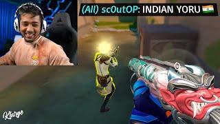 ScOut *shocking reaction* to INDIAN YORU