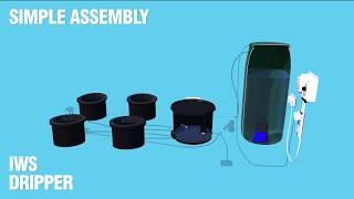 IWS Dripper Hydroponic System