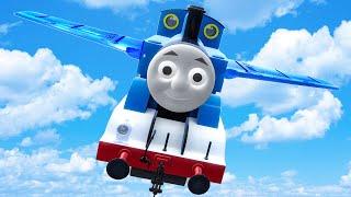 Building a Thomas Train turned into a Thomas Plane in Garry's Mod