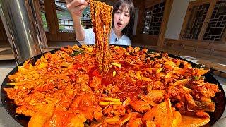 초대왕 솥뚜껑 찜닭 먹어도 살 덜찐다길래 마음껏 먹었습니다