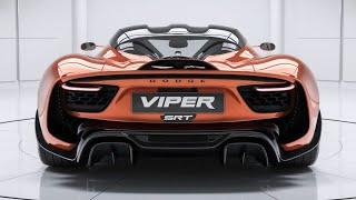 FIRST LOOK - 2025 Dodge Viper SRT Revealed: The American Supercar is Back!