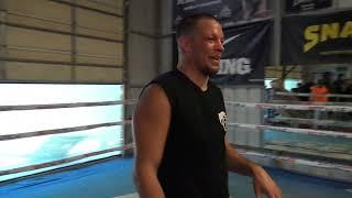 NATE DIAZ TRAINING WITH ROBERT GARCIA JOKES ABOUT SPARRING MIKEY GARCIA"I GOT NO PROBLEM WITH MIKEY"