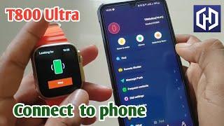 t800 ultra smart watch connect to phone|t800 ultra smart watch wallpaper