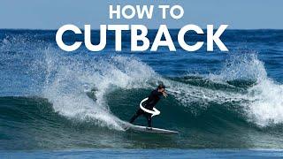 How to do a Cutback Surfing! (POV Footage + Skate Simulation)