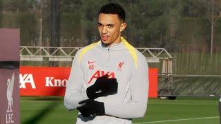 Trent Alexander Arnold RETURNS! | Liverpool train ahead of Real Madrid Champions League clash