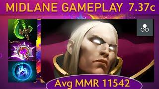  7.37c Invoker |K+A-D - 34 KP - 84%| Mid Gameplay - Dota 2 Top MMR