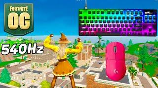 SteelSeries Apex Pro TKL ASMR  Fortnite OG Reload  Satisfying Keyboard Fortnite 360 FPS 4K