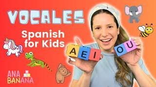 Aprende las Vocales en Español para niños | Desarrollo del Lenguaje para niños