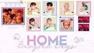 BTS (방탄소년단) - 'HOME' Lyrics [Color Coded Han_Rom_Eng] | minamochi