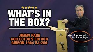 Jimmy Page Played This Guitar Last! Unboxing the SJ-200 Collector's Edition Jimmy Page!