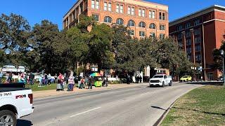 Tom Chasuk live in Dealey Plaza for the 61st Anniversary of JFK assassination. #jfk #assassination