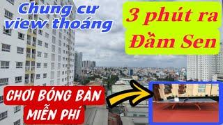 Bán căn hộ chung cư IDICO view thoáng, cạnh Đầm Sen 2PN 2WC, ban công mát mẻ, an ninh 24/7 #C02