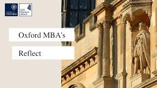 Oxford MBA's Reflect