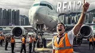 Flight Simulator in 2024: RTX™ 4090 + INSANE GRAPHICS MODS - Stormy Kai Tak | MSFS 4K Ultra Realism