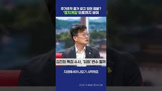 주가조작 증거 들고 선거 지켜봤다? '정치개입'