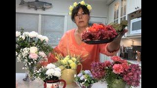 Coffee Filter Carnations...Fast, Easy, Realistic and No Glue.