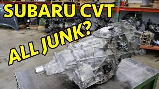 JUNK CVT Subaru Outback TR580 Full Transmission Teardown Dead At 108k!